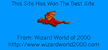 Wizard World 2000 Award