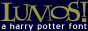 Get the Lumos Font!